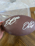 Saquon Barkley & Jalen Hurts Signed Football – Real Autographs 🏈