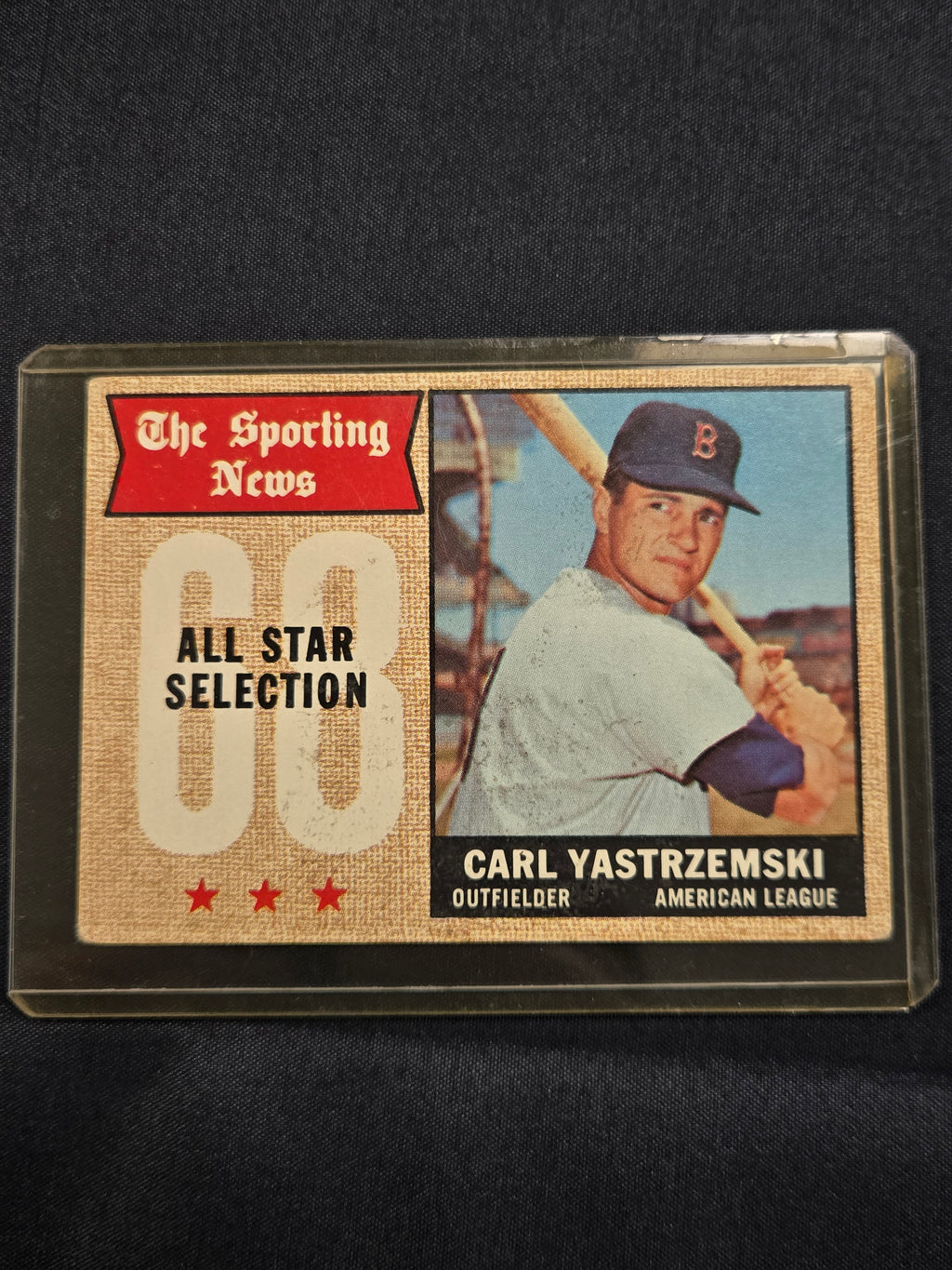 1968 Topps Carl Yastrzemski #369 All-Star