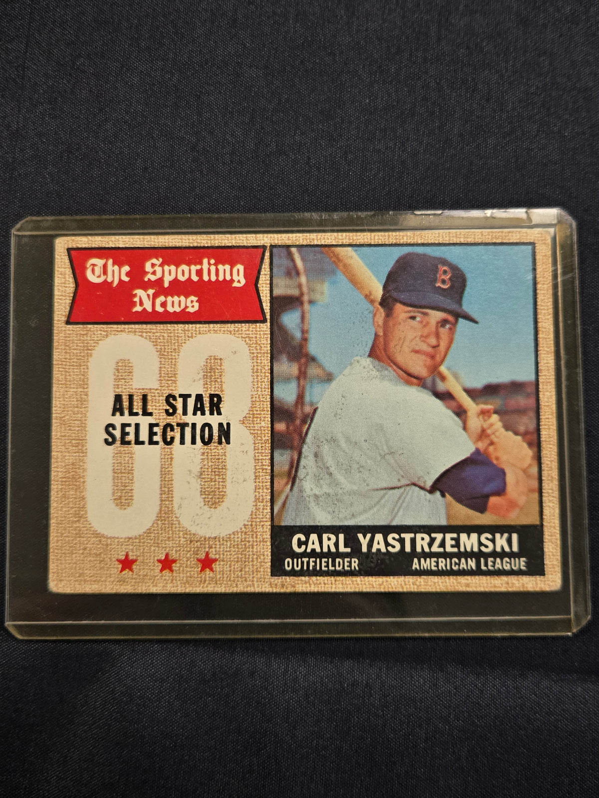 1968 Topps Carl Yastrzemski #369 All-Star