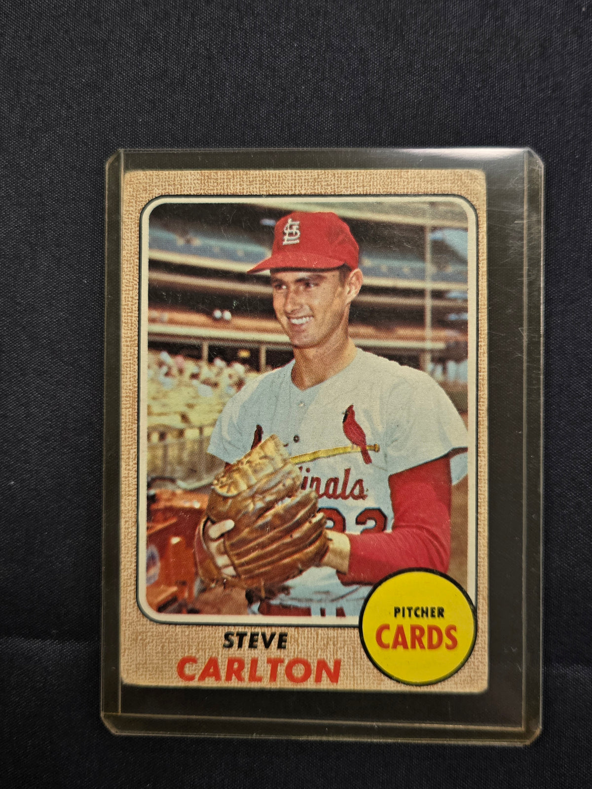 1968 Topps Steve Carlton #408