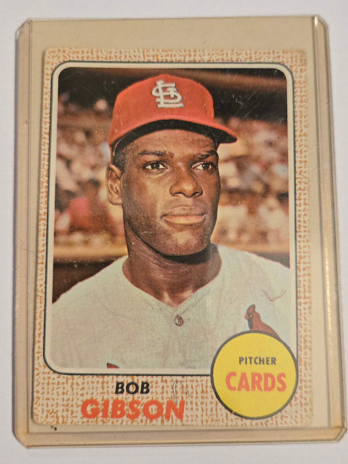 ⚾ 1968 Topps Bob Gibson #100 – Cardinals Legend & Hall of Famer