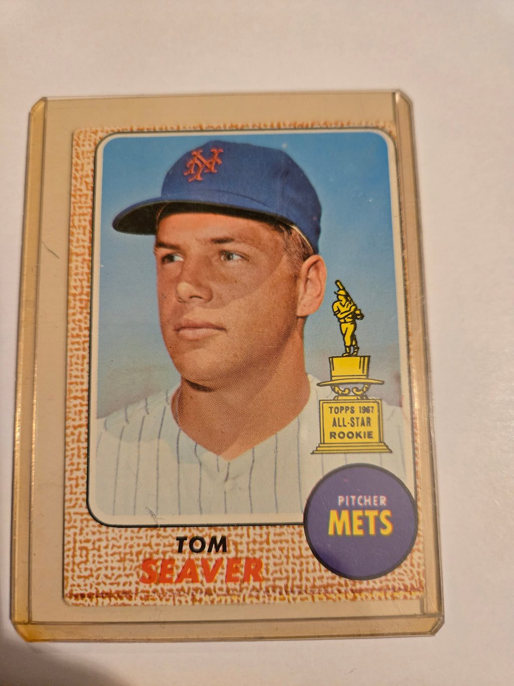 ⚾ 1968 Topps Tom Seaver #45 – All-Star Rookie 🏆