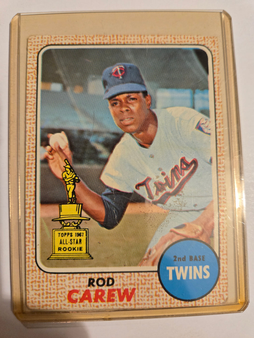 ⚾ 1968 Topps Rod Carew #80 – All-Star Rookie 🏆