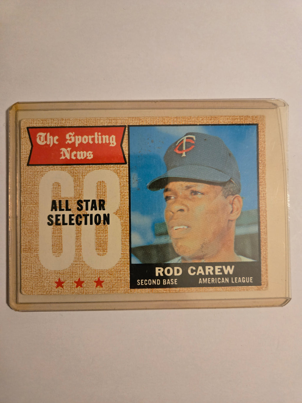 ⚾ 1968 Topps Rod Carew #363 – All-Star Hall of Famer