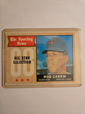 ⚾ 1968 Topps Rod Carew #363 – All-Star Hall of Famer