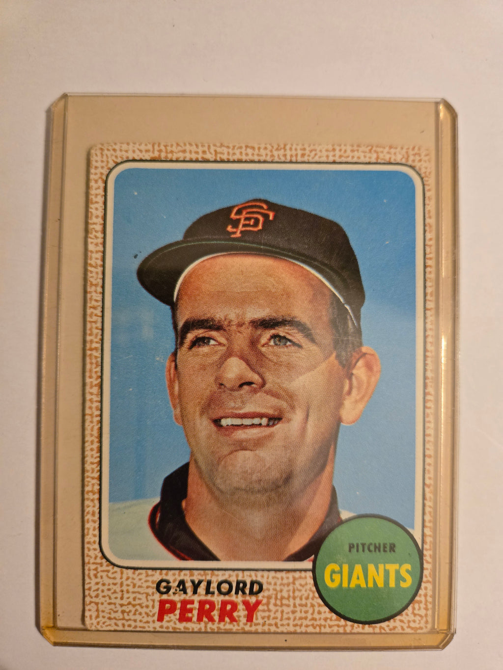 🌟 1968 Topps Gaylord Perry #85