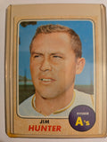 ⚾ 1968 Topps Jim “Catfish” Hunter #385