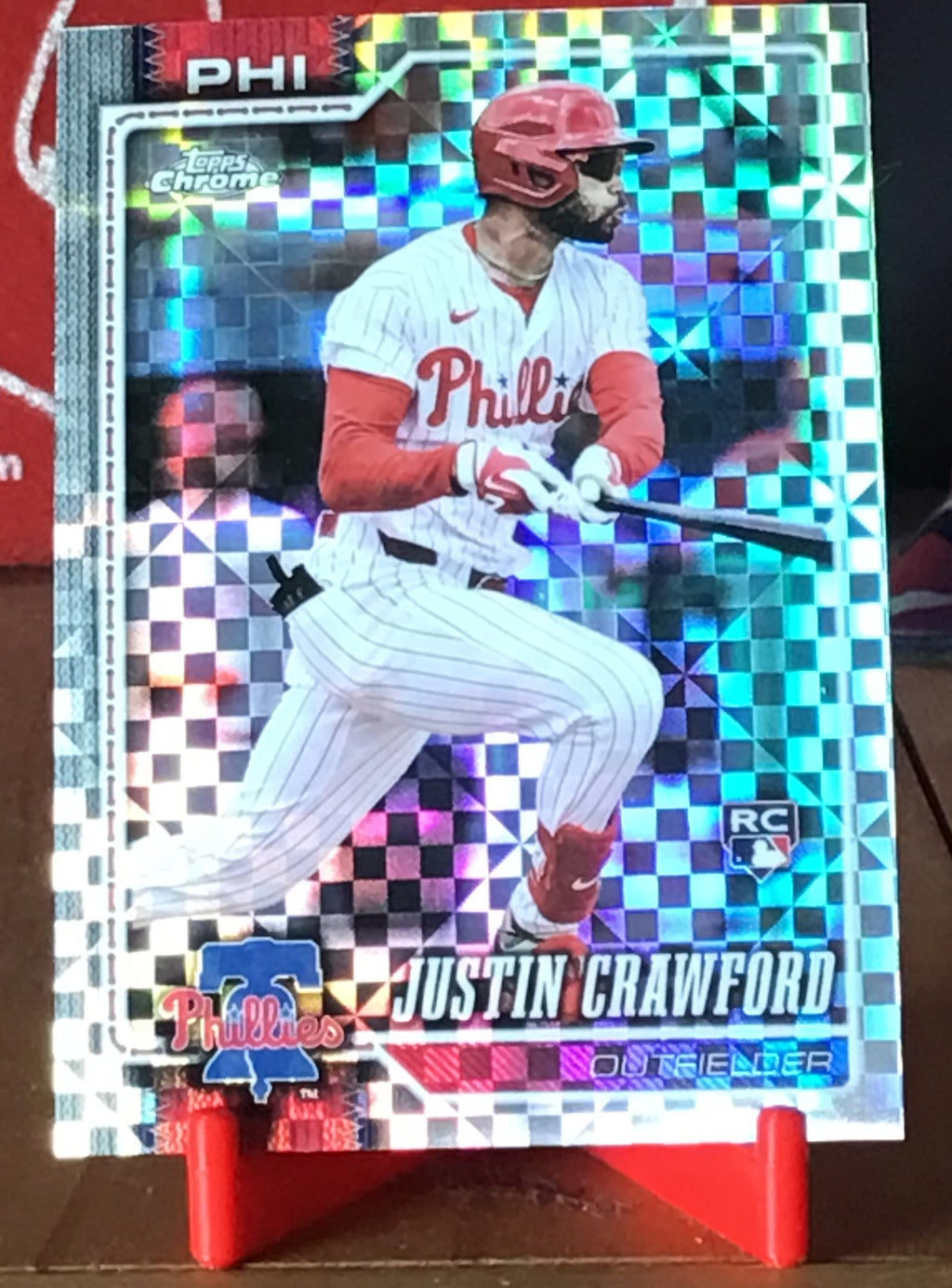 ✨ Justin Crawford X-Fractor Rookie! | 2026 Topps Chrome #73