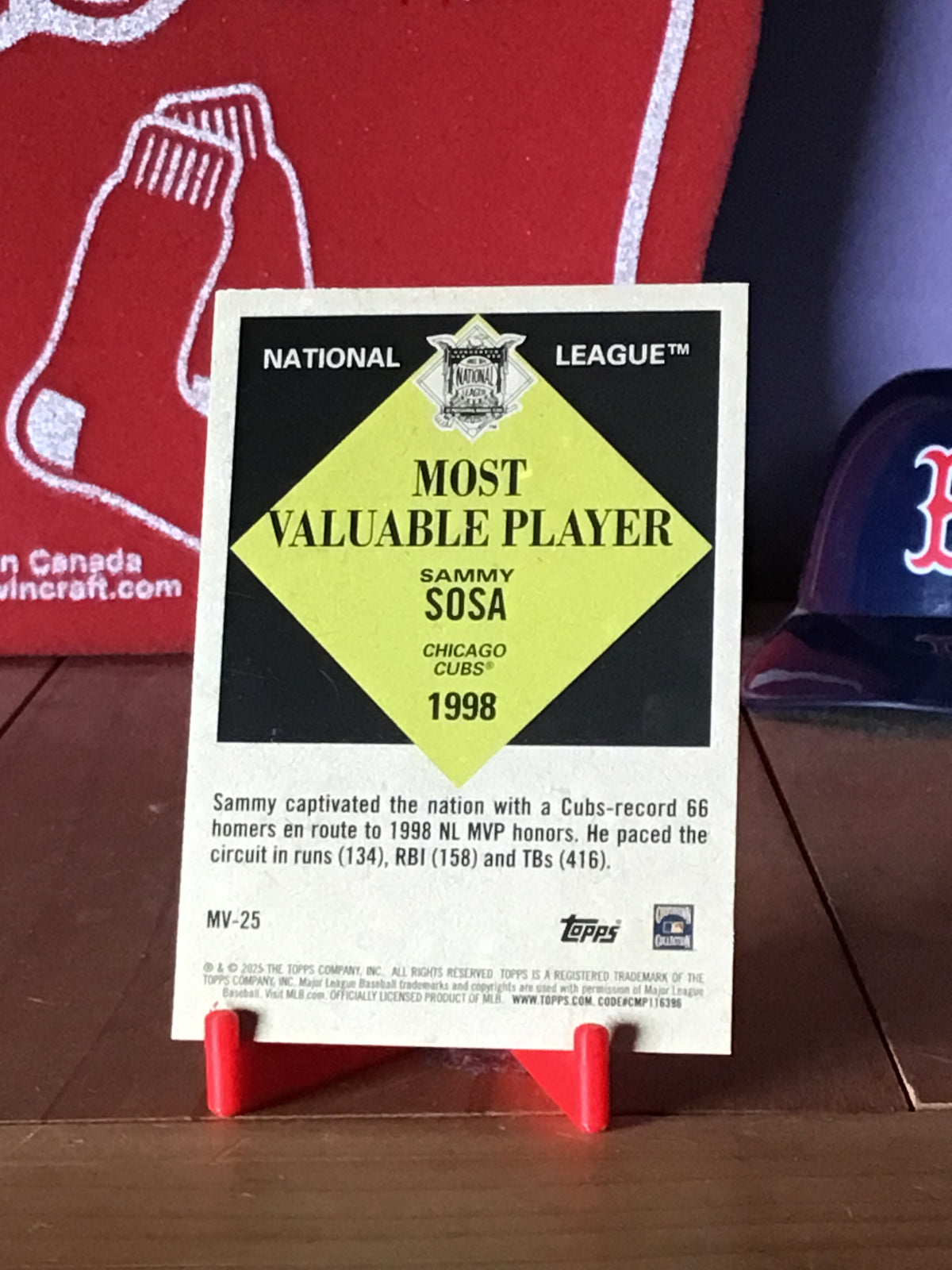 🏆 Sammy Sosa MVP Throwback! | 2025 Topps Update #MV-25