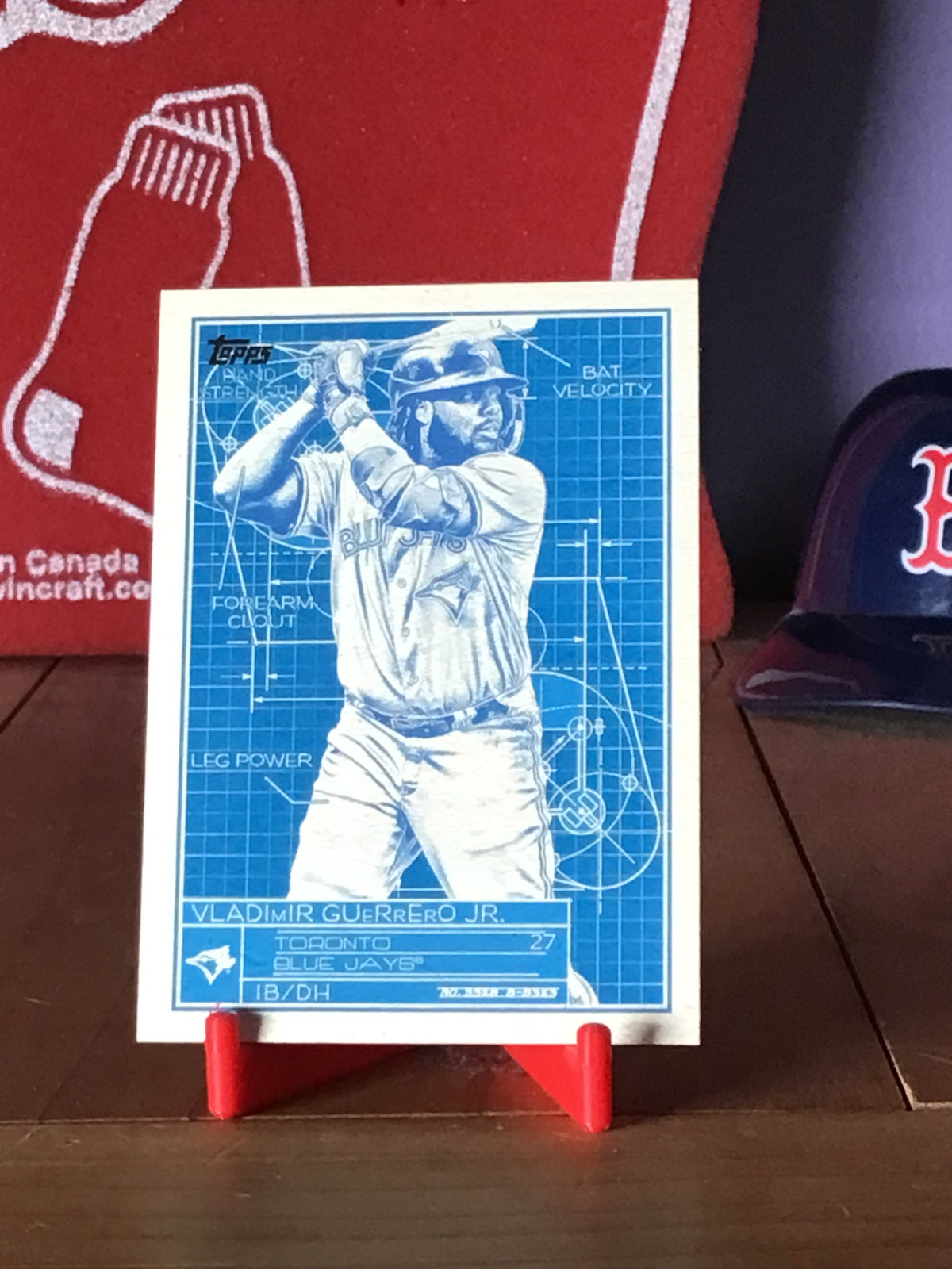 📐 Vladdy Jr. Blueprint! | Topps Blueprint Insert