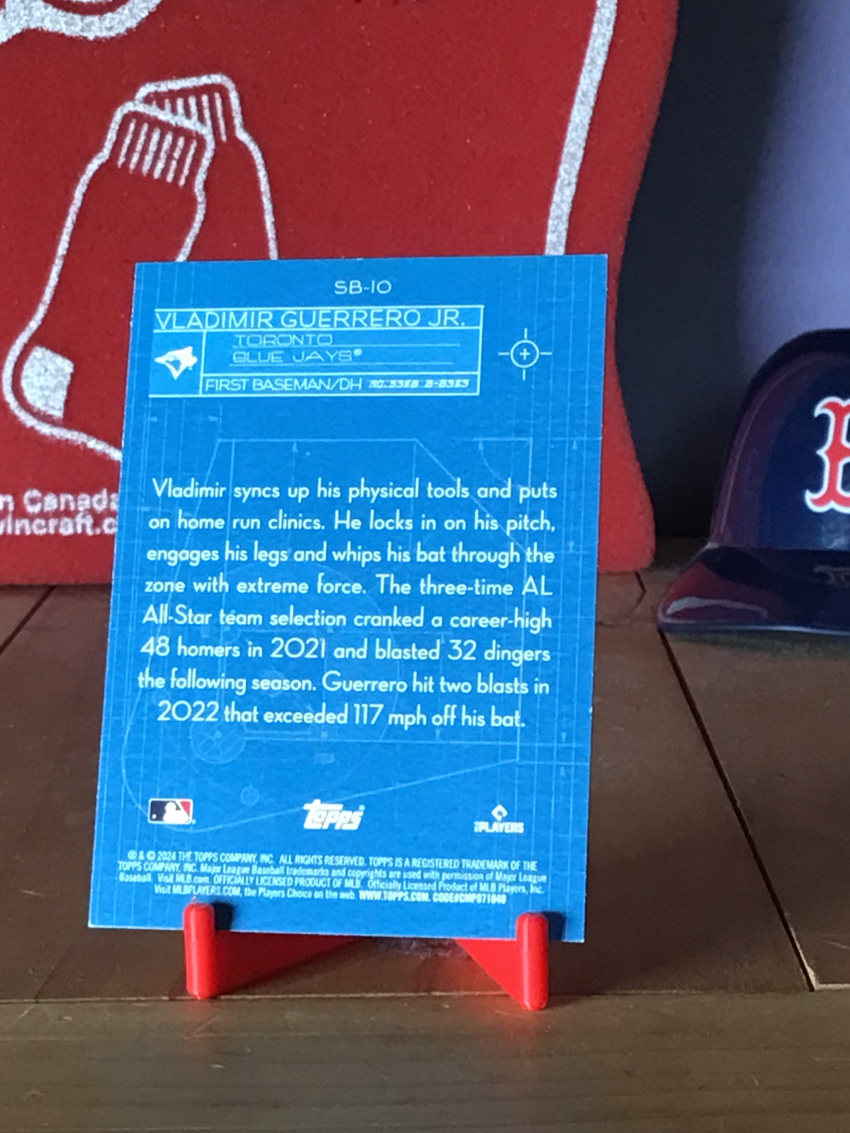 📐 Vladdy Jr. Blueprint! | Topps Blueprint Insert
