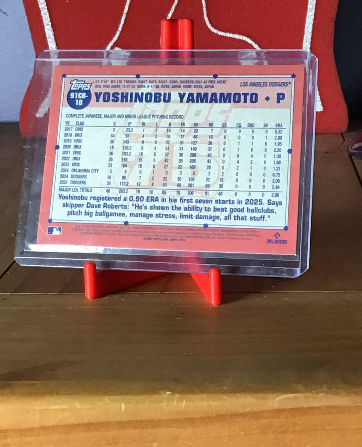 ⚾ Yamamoto Shiny Throwback! | 2026 Topps Chrome #91CB-10