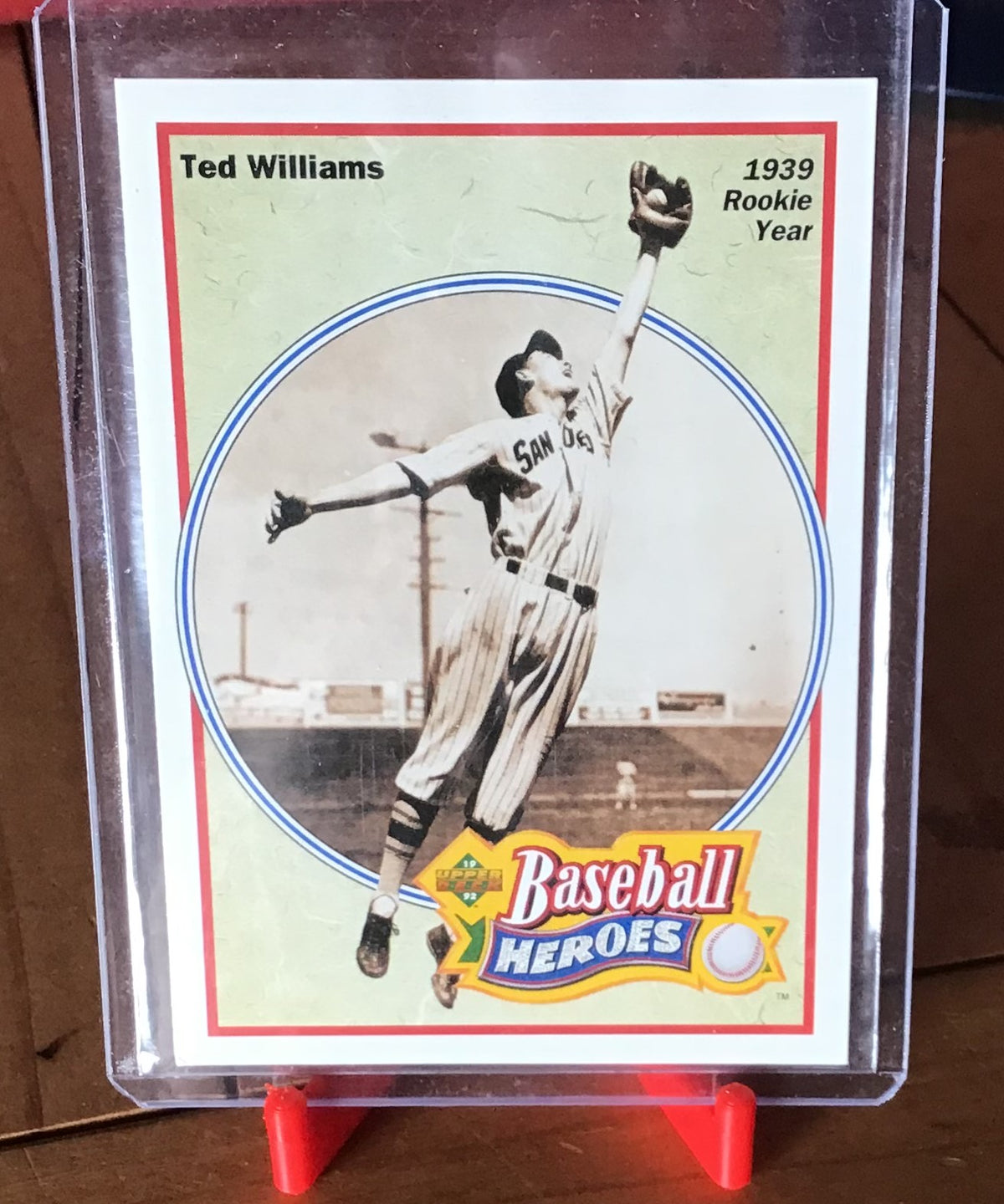 ⭐ Ted Williams Rookie Year Throwback! | 1992 Upper Deck #28