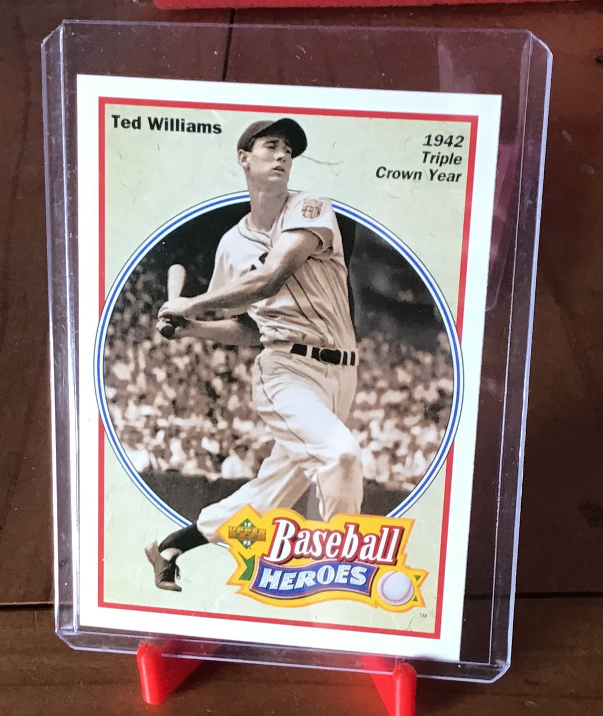 👑 Ted Williams Triple Crown Hero! | 1992 Upper Deck #30